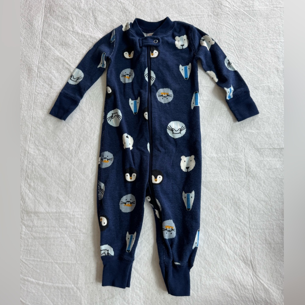 Hanna Andersson Winter Pajamas Size 6-12 Mths